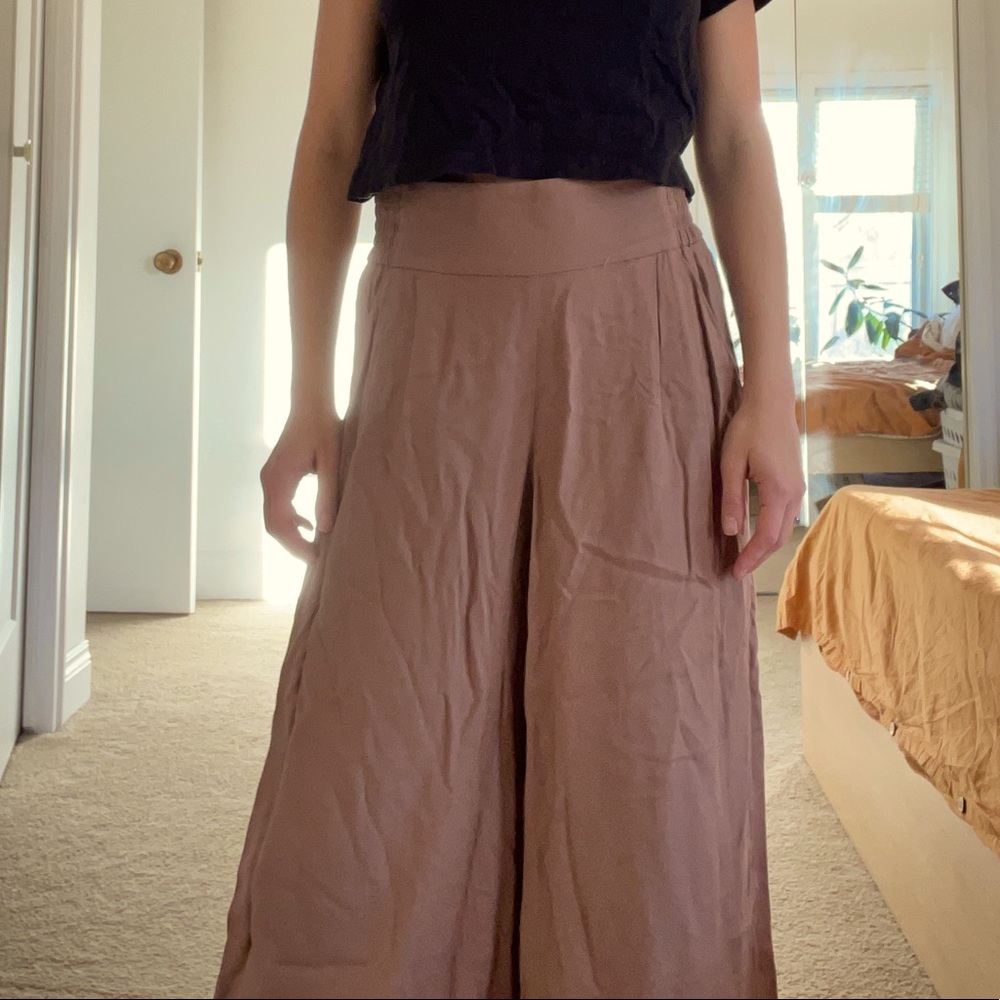 Aritzia Azure Skies Culotte Pants